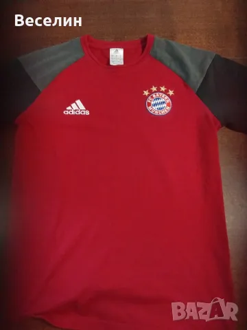 Тениски Adidas Bayern Munich S, Адидас Байерн Мюнхен,S, снимка 1