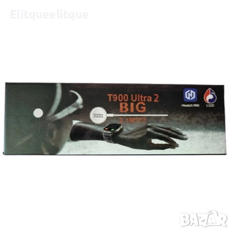 Смарт часовник, T900 Ultra2, снимка 4 - Смарт гривни - 52187804