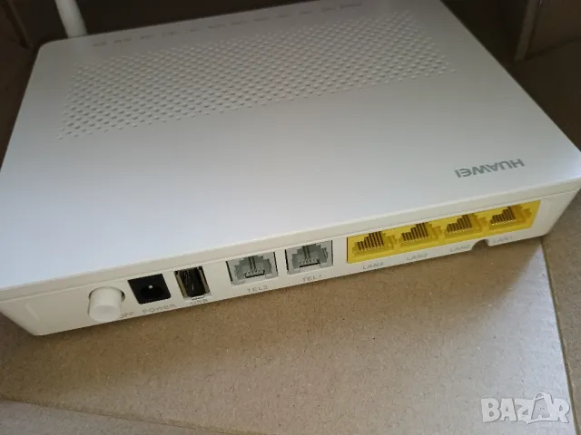 Оптичен рутер Huawei - модел EchoLife HG8245H , снимка 6 - Рутери - 48045578