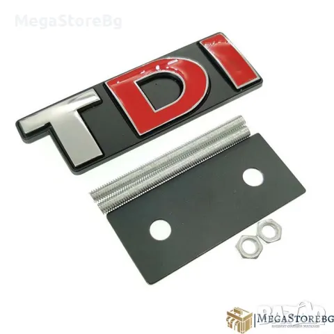 Декорация емблема за предна решетка TDI - 3
