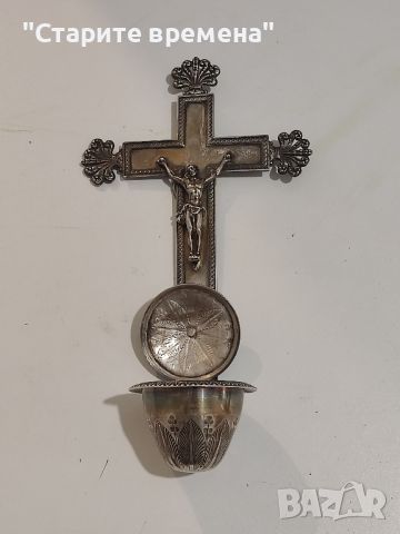 Стар Сребърен Кръст  за Стена, снимка 5 - Други ценни предмети - 45240762