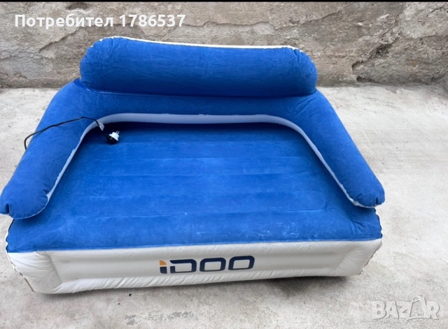 Надуваем диван с автоматична помпа 220волта, снимка 2 - Дивани и мека мебел - 53585336