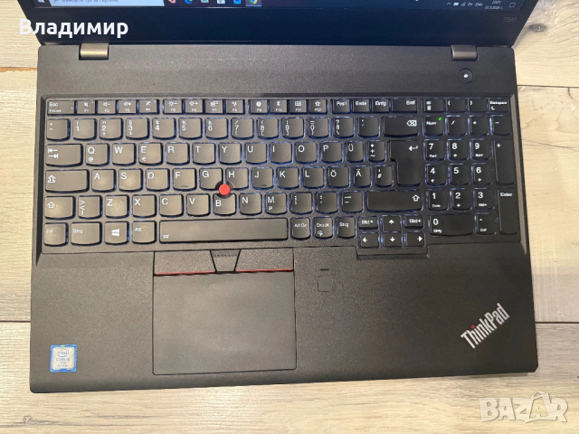 Lenovo ThinkPad T580-i5 8350u/16гб/500гб ссд/подсветка, снимка 4 - Лаптопи за работа - 53958182