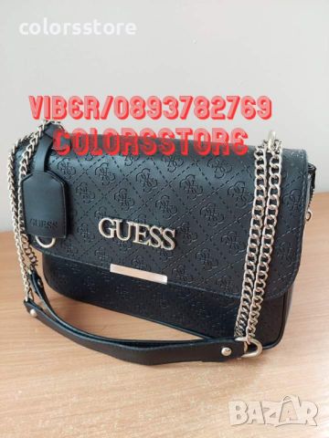 Черна чанта Guess-SG73HM, снимка 3 - Чанти - 45349675