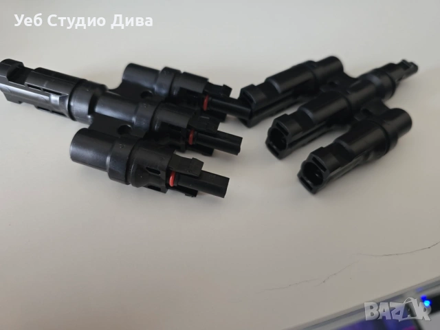 Комплект PV соларен конектор Т2, T3, T4 съвместим Mc4, 1-2, 1-3, 1-4, снимка 9 - Други машини и части - 53465888