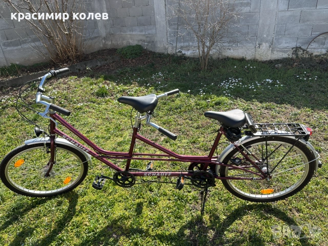 немски тандем велосипед "Schauff Rothenburg", снимка 11 - Велосипеди - 53839268