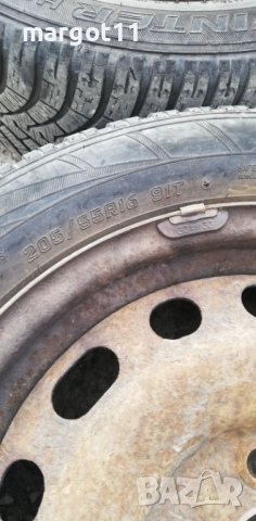 Зимни гуми с джанти от Мазда 6 16 цола, снимка 5 - Гуми и джанти - 52337390