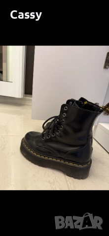 Dr.Martens дамски боти от естествена кожа, снимка 5 - Дамски боти - 52102575