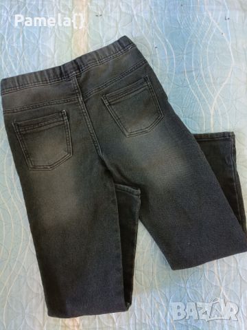 Черни дънки, снимка 3 - Детски панталони и дънки - 46228796