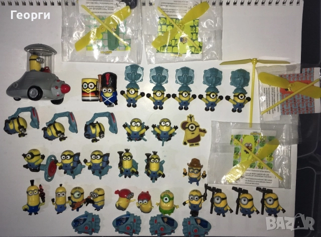 Голям лот от Миньоните от Италия., снимка 2 - Фигурки - 52724988