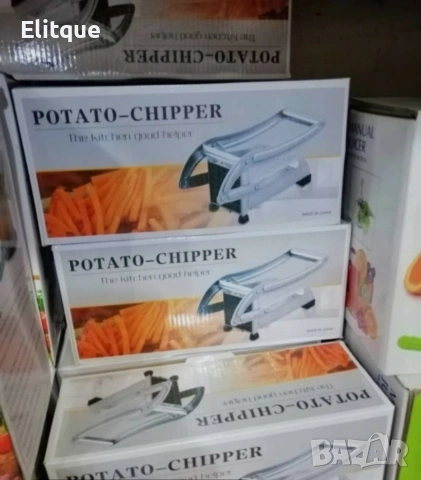 Преса за картофи с две сменяеми приставки от неръждаема стомана