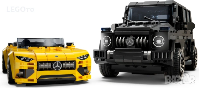 НОВО ЛЕГО 76924 Спийд Шампиони - Мерцедес-AMG G 63 & Мерцедес-AMG SL 63 LEGO 76924 Mercedes-AMG G 63, снимка 3 - Конструктори - 53117654
