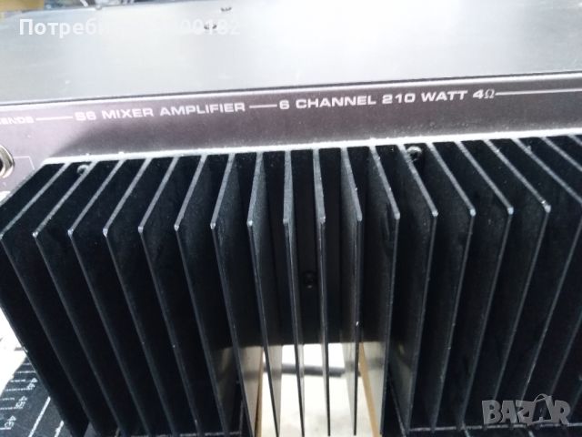 SAMSON S6 MIXER AMPLIFIER, снимка 4 - Ресийвъри, усилватели, смесителни пултове - 46444384