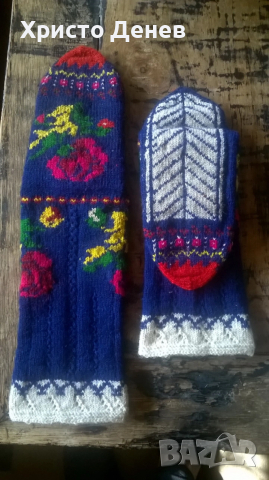 чорапи комплект 2 бр, етно, супер плътна и дебела вълна, уникални, супер качествени и плътни, снимка 4 - Други - 52961344