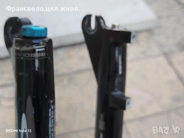 26 цола въздушна напълно работеща заключваща вилка за велосипед колело Manitou , снимка 3 - Части за велосипеди - 51385041