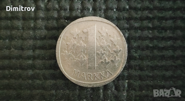1 марка (Финландия, 1976)