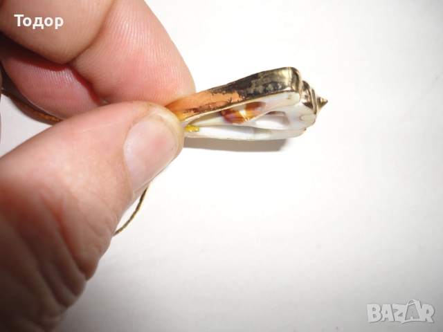 Уникално позлатено колие с обков , снимка 4 - Колиета, медальони, синджири - 52669957