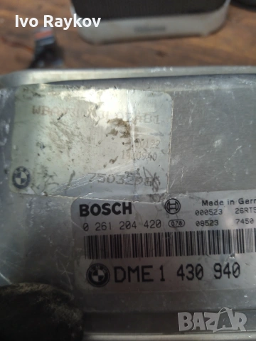 компютър BMW E46  Bosch 0261204420 , BMS46 DME 1430940, снимка 4 - Части - 53931277