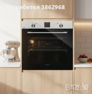 Фурна за вграждане Taurus HM778IXD – 78 L, 2600 W, 9 функции, WaterSteam Clean, снимка 4 - Печки, фурни - 52006080