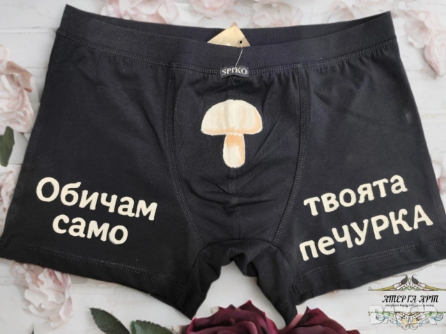 Персонализирани хумористични боксерки, снимка 11 - Бельо - 53297314