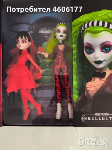 Monster high skullector Beetlejuice , снимка 5 - Кукли - 53598411