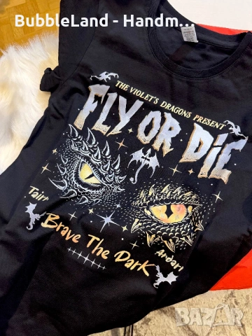 Тениска за феновете на ACOTAR, Fourth Wing, снимка 12 - Тениски - 52015398