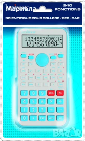 Lexibook Калкулатор с 240 функции / С капак, снимка 7 - Друга електроника - 49857002