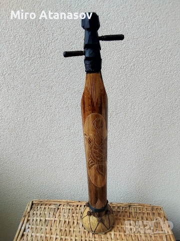 Африкански музикален инструмент , снимка 5 - Антикварни и старинни предмети - 53358312
