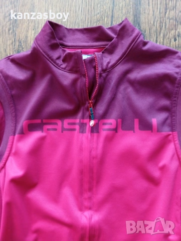 Castelli Velocissima woman sleeveless jersey - дамско вело джърси р-р М, снимка 5 - Потници - 54136478