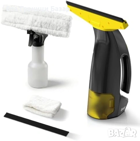 Нова Електрическа чистачка за прозорци 2000 Pa с 2 микрофибърни кърпи