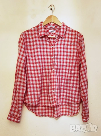 Дамска риза Tommy Hilfiger червено-бяло каре