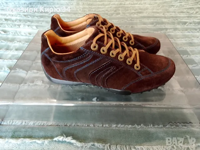 Geox Respira велурени обувки , снимка 6 - Спортно елегантни обувки - 50299402