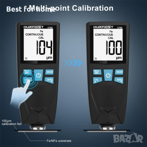 Azonee Дебеломер за боя за покритие, за автомобили, снимка 6 - Други инструменти - 50906172