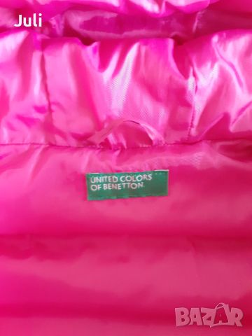 Елек пухенка на Benetton, снимка 9 - Детски якета и елеци - 45359120