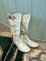 Елегантни дамски ботуши в бял цвят – №39, снимка 1