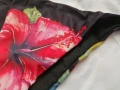 Нов комплект дамски бански от две части с принт цветя хибискус р-р M, L, снимка 11