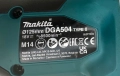 Makita DGA504 - Безчетков ъглошлайф 18V неразличим от нов 2024г. , снимка 6