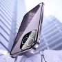 Apple iPhone 15 Удароустойчив Калъф Metal Frame с Магнит 360 Градуса Защита и Протектор, снимка 3