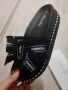 дамски черни чехли, снимка 1 - Чехли - 45652460