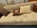 0907 разтегателен ъглов холов Диван / канапе с ракла и функция сън 310/270см смр -цена170лв или 86,9, снимка 4
