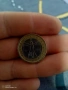 монета от едно евро , снимка 2