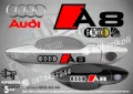 AUDI A6 стикери дръжки SKD-AU-A6, снимка 8