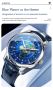 Луксозен,изключително красив мъжки кварцов часовник OLEVS,планета Земя, снимка 3