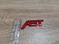 червена емблема Ауди АБТ Audi ABT малък размер, снимка 3