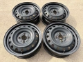 4 броя железни джанти за Toyota Yaris 15, снимка 2