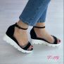 Съчетание на стил и комфорт: Спортно-елегантни дамски сандали за активен лайфстайл, снимка 1 - Сандали - 45227573