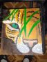 картина "Окото на тигъра", снимка 1 - Картини - 45582319