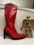 Ботуши от естествена кожа с топла подплата ог вътре, снимка 1