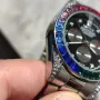 Мъжки луксозен часовник Rolex Daytona Rainbow 🌈 Steel , снимка 4