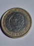 Монета от 1 евро - 2000 г.- Хуан Карлос.- Испания., снимка 1
